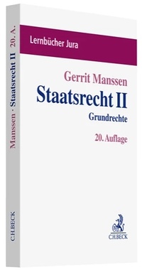 Abbildung von: Staatsrecht II - C.H.BECK