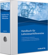 Abbildung von: Haufe Handbuch für Lohnsteuerhilfevereine - Haufe-Lexware