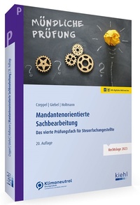 Abbildung von: Mandantenorientierte Sachbearbeitung - Kiehl