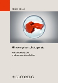 Abbildung von: Hinweisgeberschutzgesetz - Boorberg