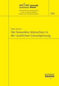 Abbildung von: Der besondere Artenschutz in der räumlichen Gesamtplanung - Lexxion Verlagsgesellschaft