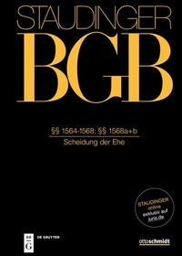 Abbildung von: BGB: Kommentar zum Bürgerlichen Gesetzbuch mit Einführungsgesetz und Nebengesetzen - Otto Schmidt/De Gruyter