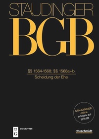 Cover: BGB: Kommentar zum Bürgerlichen Gesetzbuch mit Einführungsgesetz und Nebengesetzen - Otto Schmidt/De Gruyter