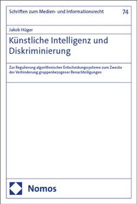 Abbildung von: Künstliche Intelligenz und Diskriminierung - Nomos