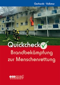 Bild: Quickcheck Brandbekämpfung zur Menschenrettung - ecomed Storck