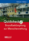 Cover: Quickcheck Brandbek&auml;mpfung zur Menschenrettung - ecomed Storck