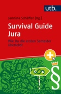 Cover: Survival Guide Jura - UTB