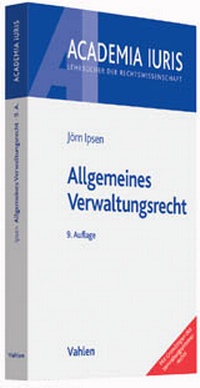 Abbildung von: Allgemeines Verwaltungsrecht - Vahlen