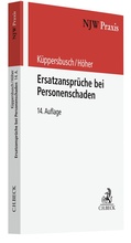 Cover: Ersatzanspr&uuml;che bei Personenschaden - C.H.BECK