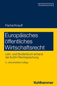 Abbildung von: Europäisches öffentliches Wirtschaftsrecht - Kohlhammer