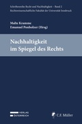 Cover: Nachhaltigkeit im Spiegel des Rechts - C.F. M&uuml;ller