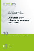 Cover: Leitfaden zum Krisenmanagement ISO 22361 - Erich Schmidt Verlag