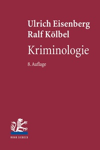 Abbildung von: Kriminologie - Mohr Siebeck