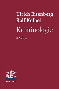Enlarge image Cover: Kriminologie - Mohr Siebeck