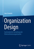 Cover: Organization Design - Springer Gabler