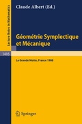 Cover: Geometrie Symplectique et Mecanique - Springer