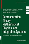 Cover: Representation Theory, Mathematical Physics, and Integrable Systems - Birkh&auml;user