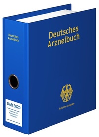 Abbildung von: Deutsches Arzneibuch 2020 (DAB 2020) - Deutscher Apotheker Verlag