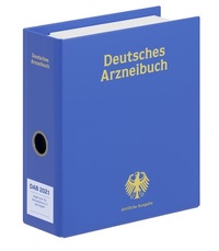 Abbildung von: Deutsches Arzneibuch 2021 (DAB 2021) - Deutscher Apotheker Verlag