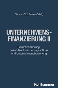 Abbildung von: Unternehmensfinanzierung II - Kohlhammer
