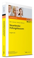 Cover: Steuerberater-Pr&uuml;fungsklausuren - NWB