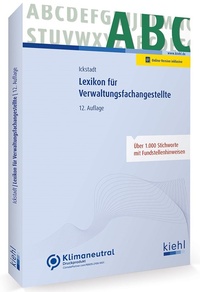 Abbildung von: Lexikon für Verwaltungsfachangestellte - Kiehl