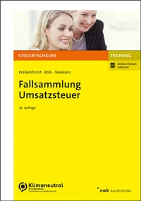 Abbildung von: Fallsammlung Umsatzsteuer - NWB