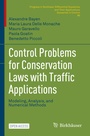 Cover: Control Problems for Conservation Laws with Traffic Applications - Birkhäuser