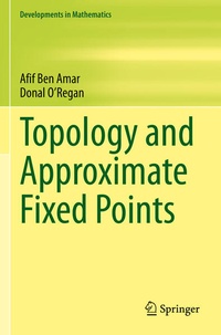 Enlarge image Cover: Topology and Approximate Fixed Points - Springer