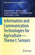 Cover: Information and Communication Technologies for Agriculture-Theme I: Sensors - Springer