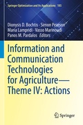 Cover: Information and Communication Technologies for Agriculture-Theme IV: Actions - Springer