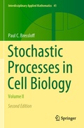 Cover: Stochastic Processes in Cell Biology - Springer