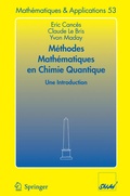 Cover: M&eacute;thodes math&eacute;matiques en chimie quantique. Une introduction - Springer