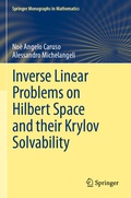 Cover: Inverse Linear Problems on Hilbert Space and their Krylov Solvability - Springer