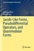 Cover: Jacobi-Like Forms, Pseudodifferential Operators, and Quasimodular Forms - Springer