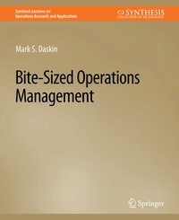Enlarge image Cover: Bite-Sized Operations Management - Springer
