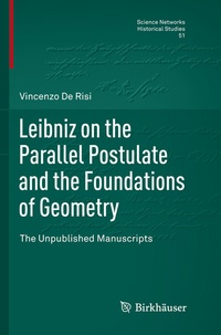 Abbildung von: Leibniz on the Parallel Postulate and the Foundations of Geometry - Birkhäuser