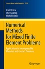 Cover: Numerical Methods for Mixed Finite Element Problems - Springer