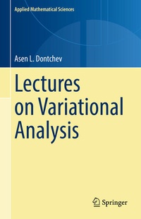 Enlarge image Cover: Lectures on Variational Analysis - Springer