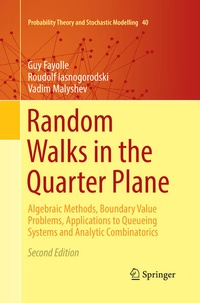 Enlarge image Cover: Random Walks in the Quarter Plane - Springer