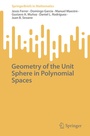 Cover: Geometry of the Unit Sphere in Polynomial Spaces - Springer