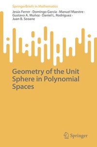 Enlarge image Cover: Geometry of the Unit Sphere in Polynomial Spaces - Springer