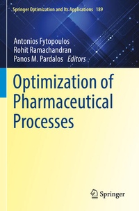 Enlarge image Cover: Optimization of Pharmaceutical Processes - Springer