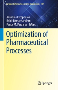 Enlarge image Cover: Optimization of Pharmaceutical Processes - Springer