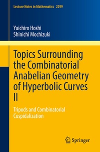 Abbildung von: Topics Surrounding the Combinatorial Anabelian Geometry of Hyperbolic Curves II - Springer