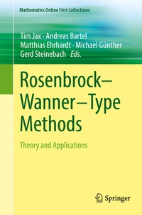 Enlarge image Cover: Rosenbrock-Wanner-Type Methods - Springer