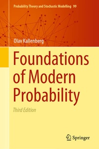 Enlarge image Cover: Foundations of Modern Probability - Springer