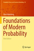 Cover: Foundations of Modern Probability - Springer