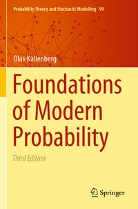 Enlarge image Cover: Foundations of Modern Probability - Springer