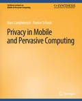 Cover: Privacy in Mobile and Pervasive Computing - Springer